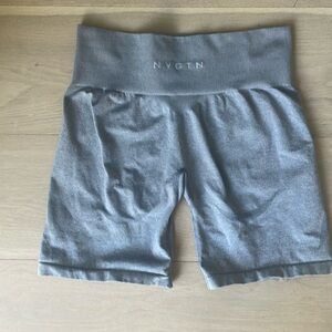 NVGTN Grey Contour Seamless Shorts